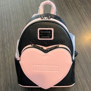BLACKPINK All-Over Print Heart Mini Backpack